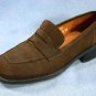 CLARKS WOMENS BROWN SUEDE LOAFERS SHOES 6 M MINT