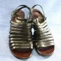 BRUNO MAGLI BLACK STRAPPY HIGH HEEL SANDALS 7 M