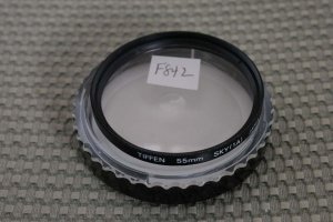 TIFFEN AUTH 55mm SKY 1A SKYKIGHT LENS FILTER USA F843