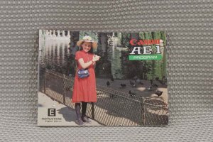 CANON AE-1 PROGRAM INSTUCTION BOOK OWNERS MANUAL - B236