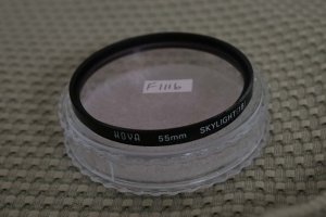 HOYA AUTH 55mm SKYLIGHT (1B) LENS FILTER  F1116