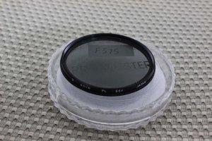 HOYA AUTH 55mm PL POLARIZER POLARIZING LENS FILTER F575