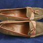 NICKELS WOMENS BRN SUEDE TASSEL LOAFER PUMPS 8 M MINT