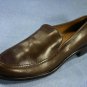 AEROSOLES SLIMNASIUM BROWN LEATHER LOAFERS 6 B NEW