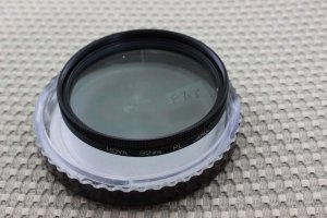 HOYA AUTH 62mm PL POLARIZER POLARIZING LENS FILTER F788