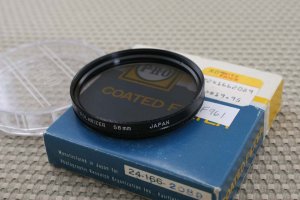 PRO P.R.O AUTH 58mm POLARIZER  LENS FILTER MINT - F961