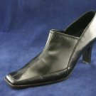 ALFANI WOMENS BLACK STRETCH HI-VAMP PUMPS 6.5 M VEGAN