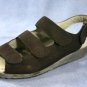 BEAUTIFELL WOMENS BLACK LEATHER WALKING SANDALS 36/5.5