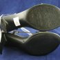 SPRING STEP BLACK LEATHER STRAPPY SANDALS 37/6.5 M NEW
