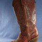 VTG MISS CAPEZIO BRN LIZARD COWBOY BOOTS 5.5 M EUC