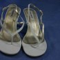STEVE MADDEN WHITE SLINGBACK THONG SANDALS 8.5 M NEW