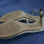 STEVE MADDEN WHITE SLINGBACK THONG SANDALS 8.5 M NEW