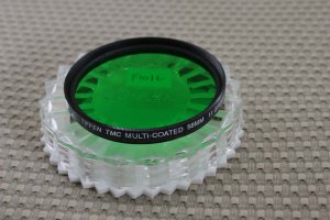 TIFFEN AUTH 58mm 11 GREEN 1 LENS FILTER USA EX+ F1012