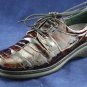 HELLE COMFORT ROMU'S BRN CROCO LEATHER OXFORDS 37/6.5 M