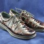 HELLE COMFORT ROMU'S BRN CROCO LEATHER OXFORDS 37/6.5 M