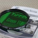 TIFFEN AUTH 58mm 11 GREEN 1 LENS FILTER USA EX+ F1187