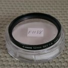 CANON 52mm Sky 1-A skylight FRONT LENS FILTER F1188