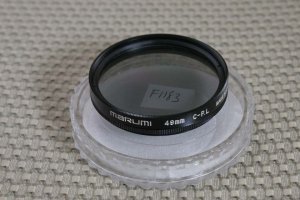 MARUMI 49mm CIRCULAR PL POLARIZER LENS FILTER F1183