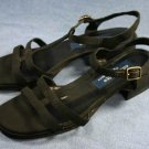 EASY SPIRIT WOMENS BLACK ANKLE STRAP SANDAL 8 M NEW $59