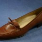 EASY SPIRIT WOMENS BROWN LEATHER LOAFERS SHOES 6 B NEW
