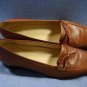 EASY SPIRIT WOMENS BROWN LEATHER LOAFERS SHOES 6 B NEW