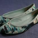 NINE WEST LIGHT BLUE FABRIC FLATS SHOES 5 M MINT