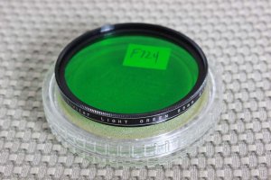 VIVITAR AUTH 55mm (X1) LIGHT GREEN LENS FILTER F724