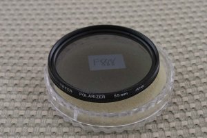 TIFFEN 55mm thin PL POLARIZER POLARIZING FILTER F888