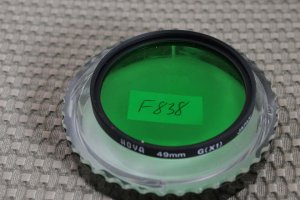 HOYA AUTH 49mm G (X1) GREEN LENS FILTER MINT F838