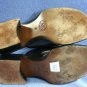 JOAN & DAVID BLACK LEATHER SLIDE SANDAL SHOE 6.5 M