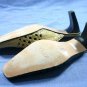 KESS COUTURE BLACK & TAN WOVEN LEATHER MULES 8 M MINT