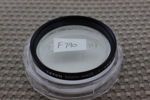 TIFFEN AUTH 52mm HAZE-1 LENS FILTER USA F790