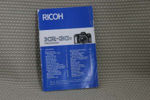 RICOH KR-30 SP INSTUCTION BOOK OWNERS MANUAL B307