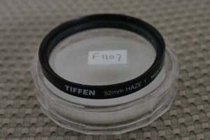 TIFFEN AUTH 52mm HAZE-1 LENS FILTER USA F1107