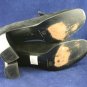 JOAN & DAVID BLACK SUEDE LOAFER STYLE PUMPS 8 M $235