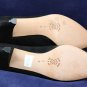 AMALFI OLIMPIA WOMENS BLK LEATHER/SUEDE PUMPS 8 B MINT