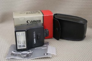 CANON SPEEDLITE 188A CAMERA FLASH AE-1 A-1 F-1 MINT box