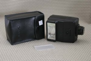 CANON SPEEDLITE 177A CAMERA FLASH IN CASE EX+