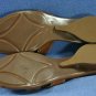 NICKELS BROWN LEATHER SLIDE SANDALS SHOES 9 M NEW