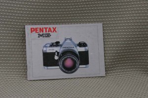 PENTAX MG INSTUCTION BOOK OWNERS MANUAL - B240