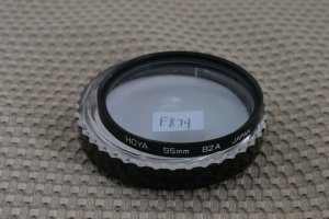 HOYA 55mm 82A LIGHT BALANCING BLUE LENS FILTER F434
