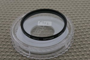 HOYA AUTH 55mm DIFFUSER LENS FILTER SOFT EFFECTS F942