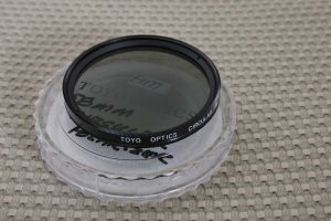 TOYO OPTIC 58mm CIRCULAR PL POLARIZER LENS FILTER F1177