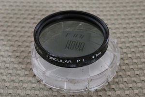 ROKUNAR 49mm CIRCULAR PL POLARIZER LENS FILTER F1171