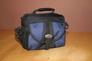LOWEPRO EX160 NAVY SLR FILM/DIGITAL CAMERA BAG PACK EX+