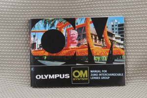 OLYMPUS OM SYSTEM LENS GROUP OWNERS MANUAL B270 EX+
