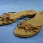 NICOLE LT BROWN STRAPPY BUTTERFLY SANDALS 10 M