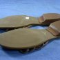 NICOLE LT BROWN STRAPPY BUTTERFLY SANDALS 10 M
