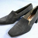 NATURALIZER WOMEN NAVY NUBUCK HIGH VAMP SHOE PUMPS 7 M