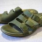 NATURALIZER NAVY LEATHER WALKING SANDALS SHOE 6 M NEW